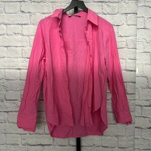 Zara Pink Button Down